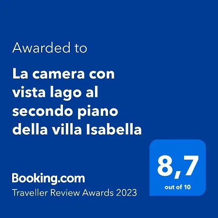 Penzion La Camelia, La Nostra Tripla Con Vista Lago, Al Secondo Piano Della Isabella